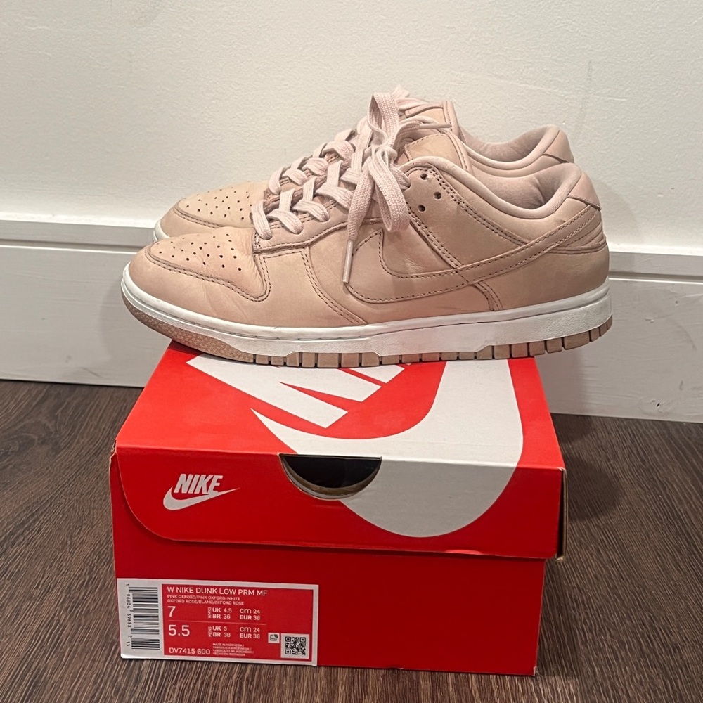 Nike Dunk Low PRM Sneakers in Pink
